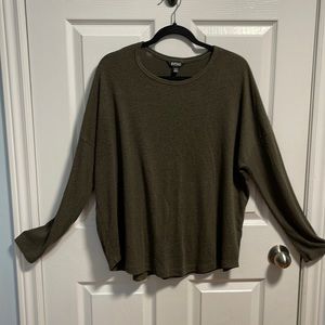 Buffalo David Bitton Navy Green long sleeve shirt XL